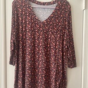 Floral V-Neck Women's Top stitch fix